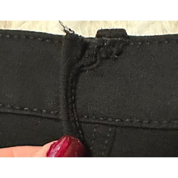 Womens Nine West Jeans Black Low-Rise Skinny Leg Fit Rayon Blend Size 27/4R READ - Picture 5 of 15